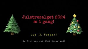 Nå æ juletresalget 2024 i gang!