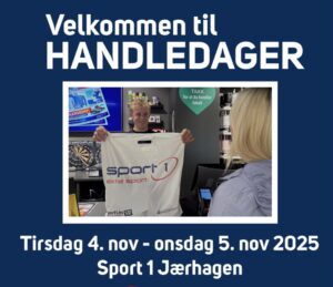 Klubbdager hos Sport1 Jærhagen 4.-5. november