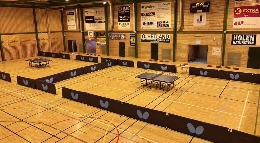 Bordtennis inviterer